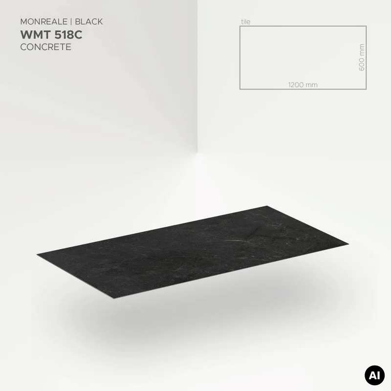 Panele ścienne Monreale Black 518C, 5905167882320 - 3