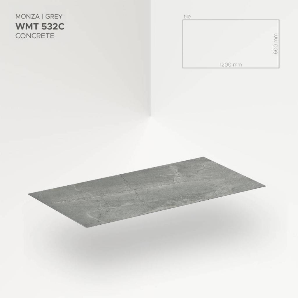 Panele ścienne Monza Grey 532C, 5905167882344