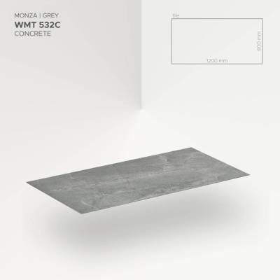 Panele ścienne Monza Grey 532C, 5905167882344