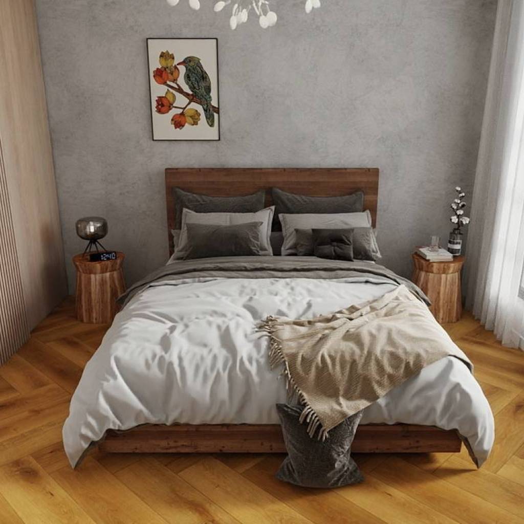 Panele winylowe SPC ze zintegrowanym podkładem Jodełka Noble PAN000343 Klasa 32 5 mm