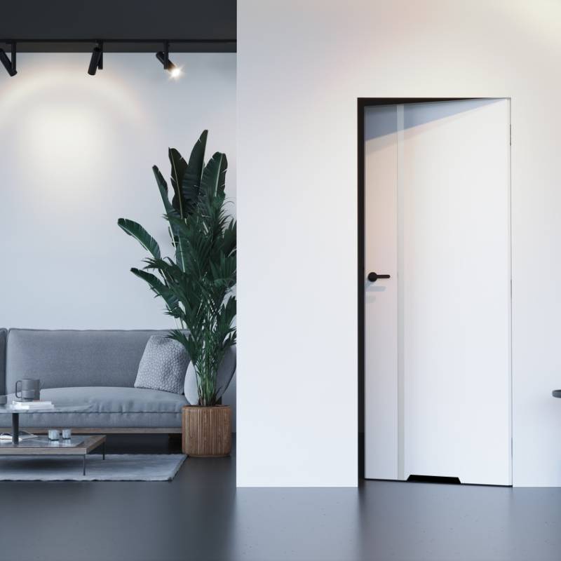 Drzwi ukryte Porta HIDE 4.A WC Bezprzylgowe (otwierane na ze