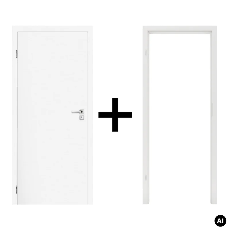 Komplet drzwi + ościeżnica Norma Decor 1 Lewe 70 cm Przylg