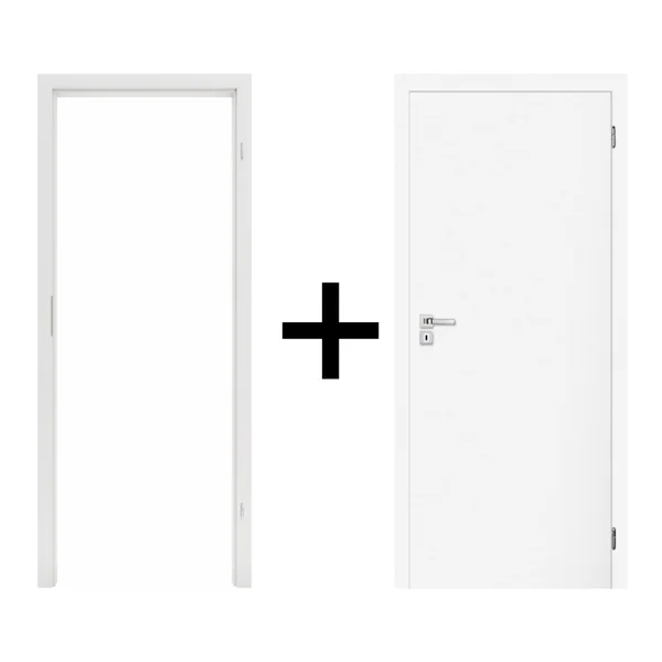 Komplet drzwi + ościeżnica Norma Decor 1 Prawe 80 cm Przyl