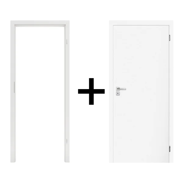 Komplet drzwi + ościeżnica Norma Decor 1 Prawe 80 cm Przyl