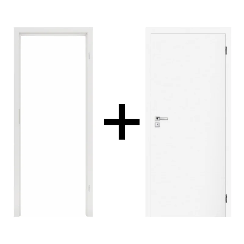 Komplet drzwi + ościeżnica Norma Decor 1 Prawe 80 cm Przyl
