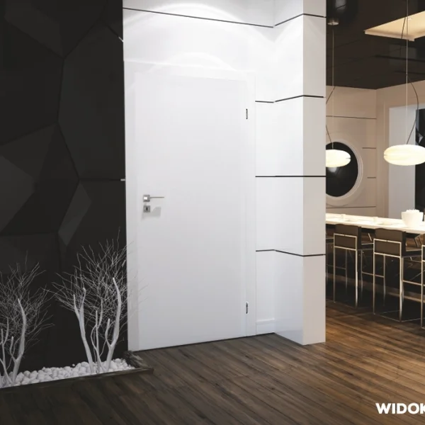 Komplet drzwi + ościeżnica Norma Decor 1 Prawe 80 cm Przyl