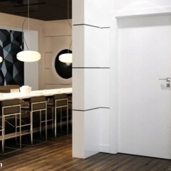 Komplet drzwi + ościeżnica Norma Decor 1 Prawe 80 cm Przyl