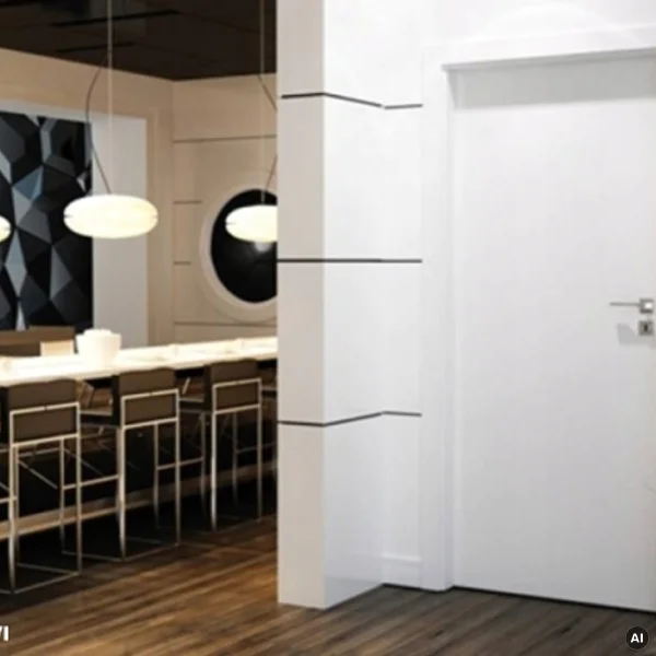 Komplet drzwi + ościeżnica Norma Decor 1 Prawe 80 cm Przyl