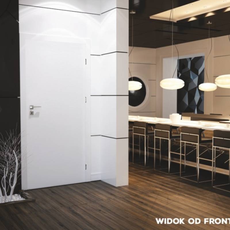 Komplet drzwi + ościeżnica Norma Decor 1 Prawe 90 cm Przyl