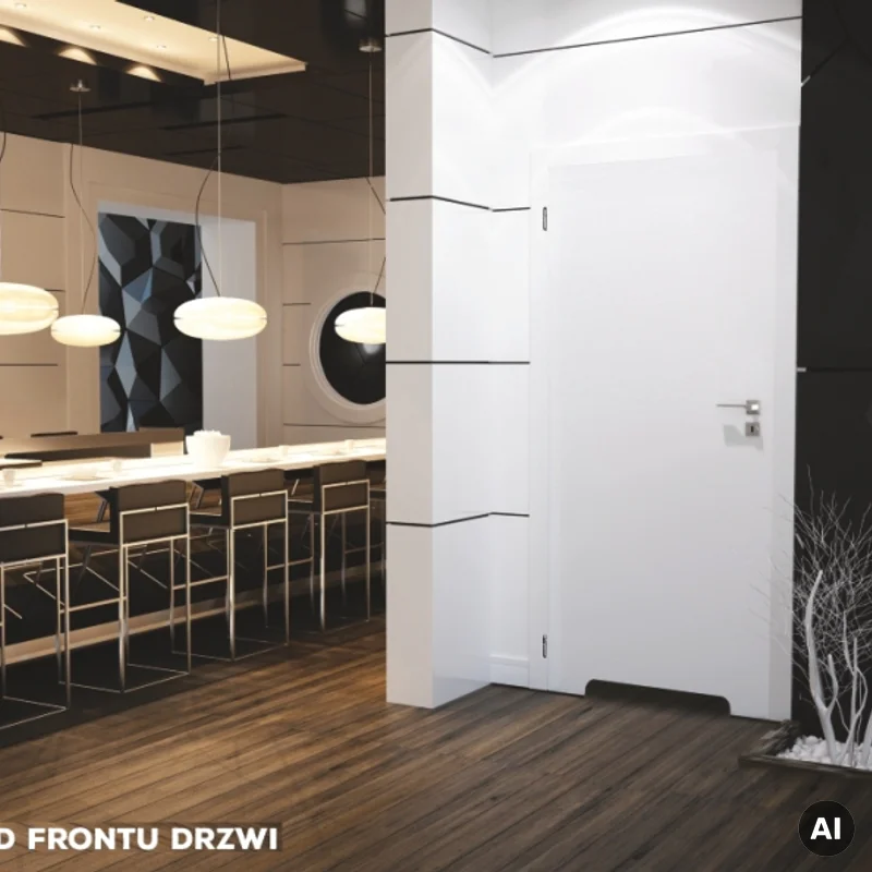 Komplet drzwi + ościeżnica Norma Decor 1 Lewe 70 cm Przylg