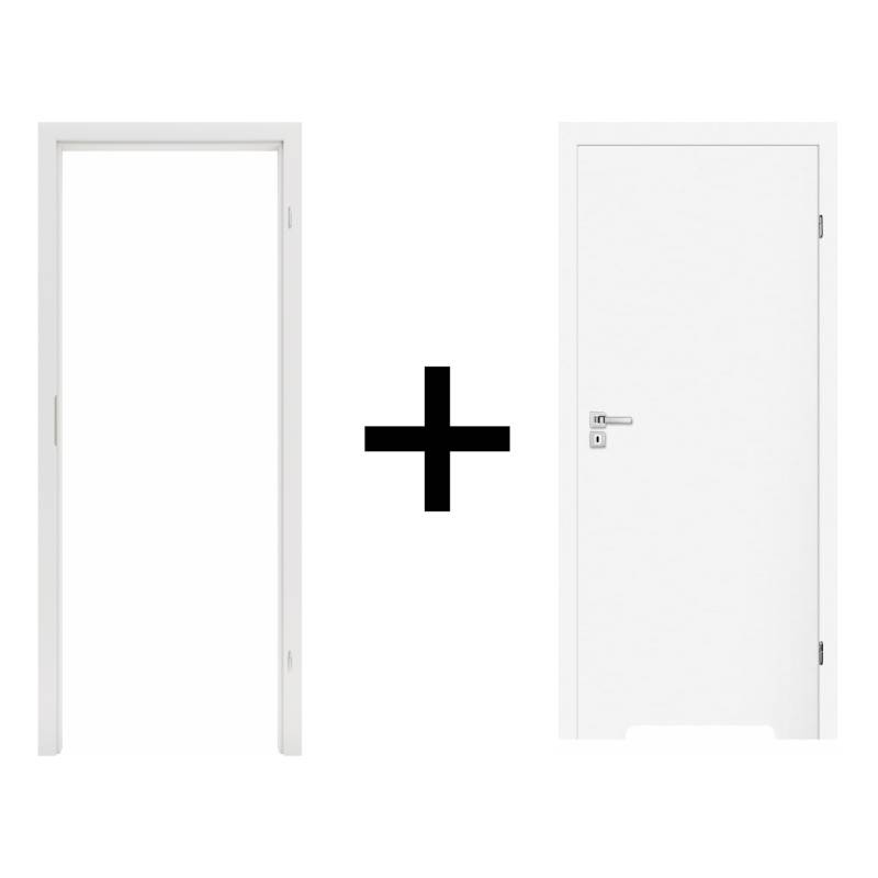 Komplet drzwi + ościeżnica Norma Decor 1 Prawe 70 cm Przyl