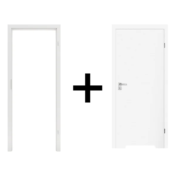 Komplet drzwi + ościeżnica Norma Decor 1 Prawe 80 cm Przyl