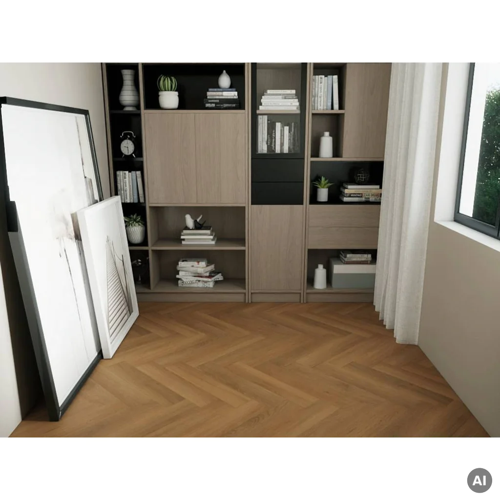 Panele winylowe SPC z podkładem Jodełka Mystique Klasa 34 6 mm, PAN000363