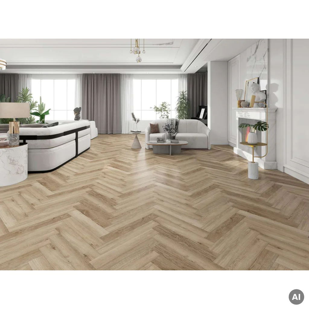 Panele winylowe SPC z podkładem Jodełka Harmony Klasa 34 6 mm, PAN000357