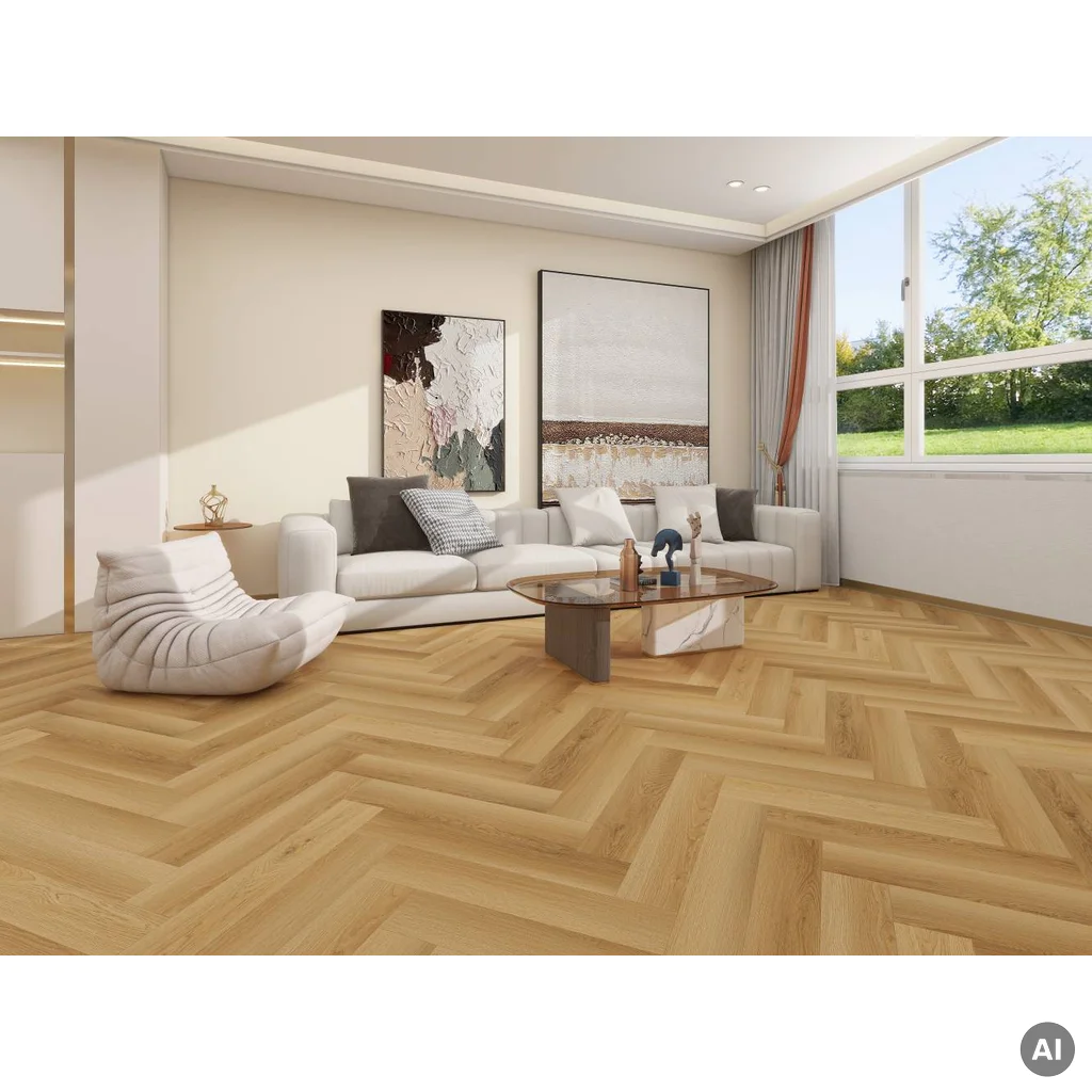 Panele winylowe SPC z podkładem Jodełka Vogue Klasa 34 6 mm, PAN000365
