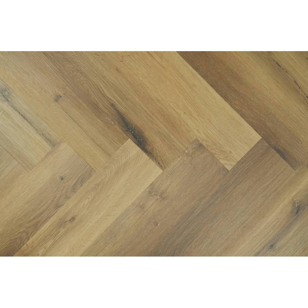 Panele winylowe SPC ze zintegrowanym podkładem Jodełka Delux PAN000367  Klasa 34 6 mm