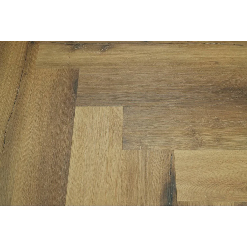 Panele winylowe SPC ze zintegrowanym podkładem Jodełka Delux Klasa 34 6 mm, PAN000367