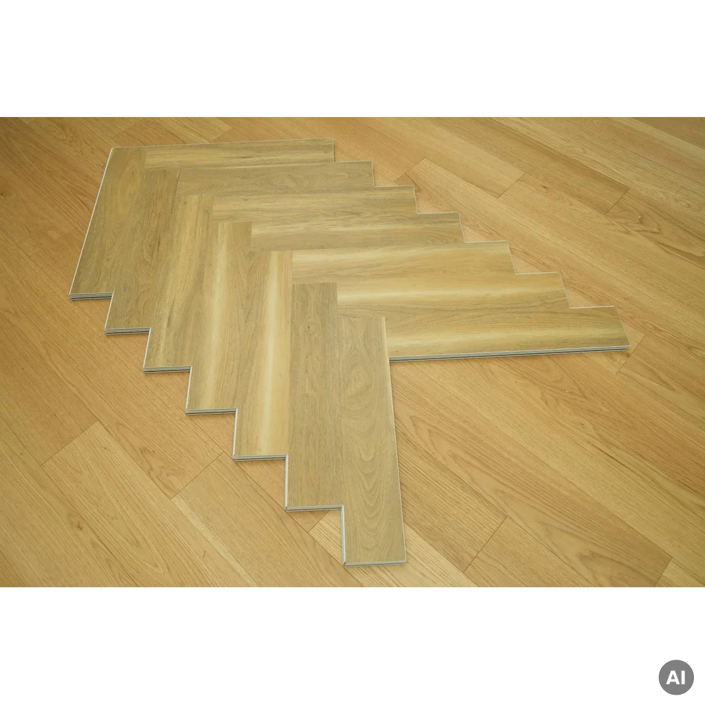 Panele winylowe SPC z podkładem Jodełka Classique Klasa 34 6 mm, PAN000369