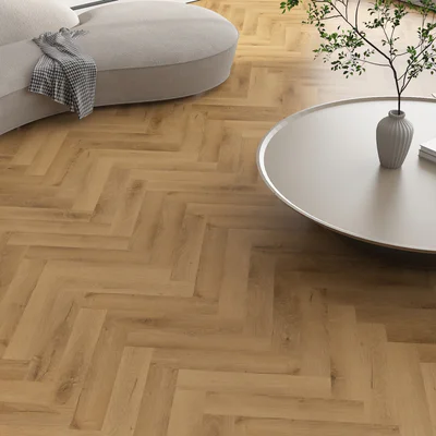 Panele winylowe SPC ze zintegrowanym podkładem Jodełka Prestige Klasa 34 7 mm, PAN000373
