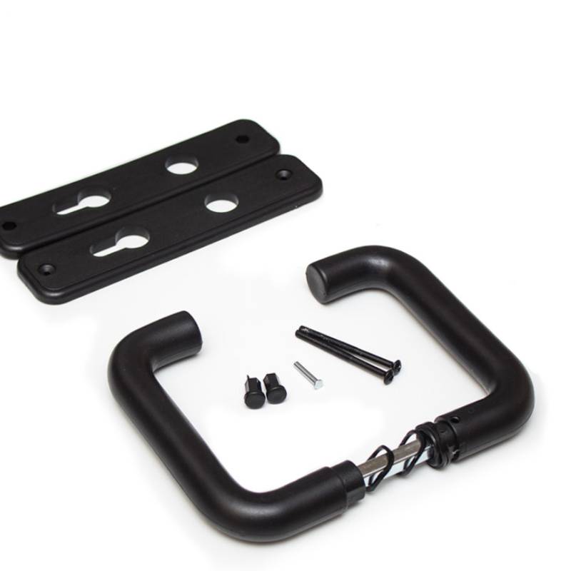 Drzwi techniczne stalowe 80 cm lewe Ecouni, T40 URAN 2 BIAŁ