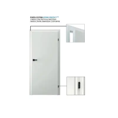 Ościeżnica Wodoodporna Hydro Protect regulowana C 120-160 z kątownikiem 60 mm 80 Prawa Przylgowa, OPWC6C0P08DBI0SZ36C000