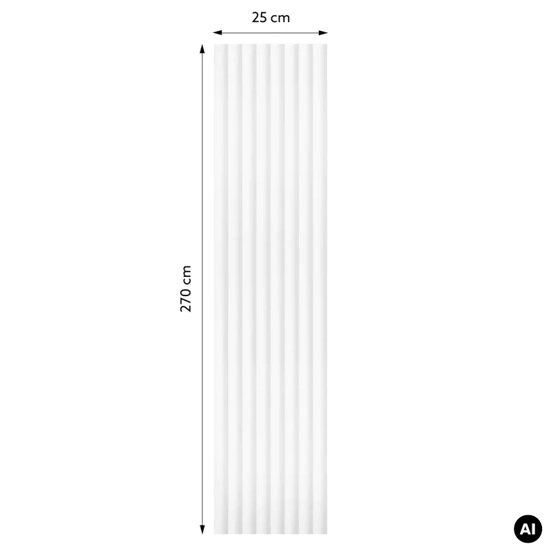Lamele do malowania Duna WP001 Oval - 5