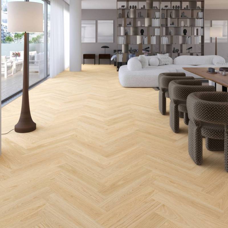 Panele winylowe SPC Jodełka Dąb Waniliowy DP5000045 Klasa 