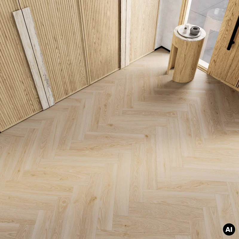 Panele winylowe SPC Jodełka Dąb Herbaciany DP5000047 Klasa