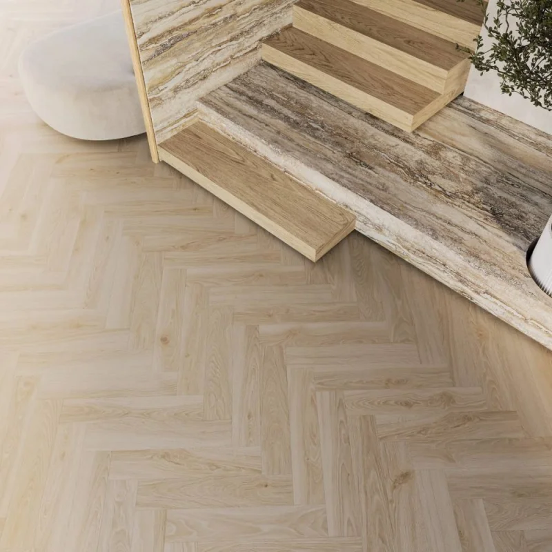 Panele winylowe SPC Jodełka Dąb Herbaciany DP5000047 Klasa