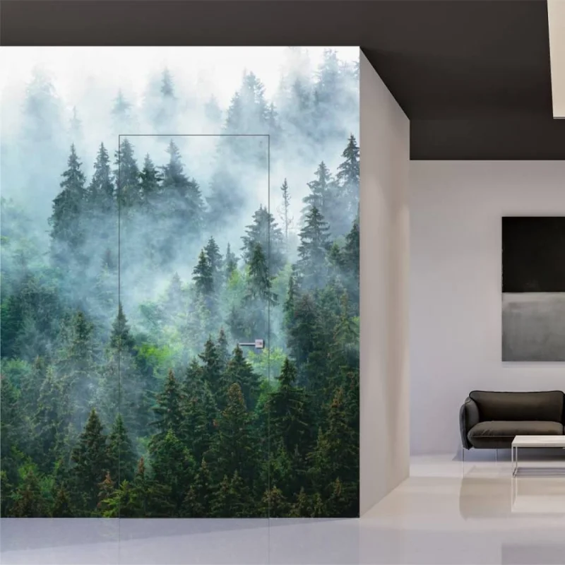 Zestaw Drzwi ukryte + Ościeżnica Sara Color odwrotna przyl