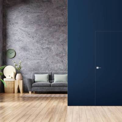 Zestaw Drzwi ukryte + Ościeżnica Sara Color bezprzylgowe (otwierane na zewnątrz) Prawe 90 cm plaster miodu, TV11090SB, DU101S0902