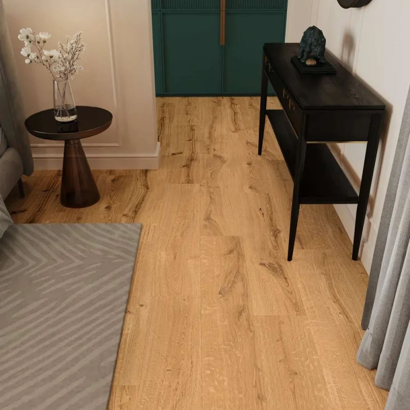 Panele winylowe ze zintegrowanym podkładem SPC Dąb Mary Kl