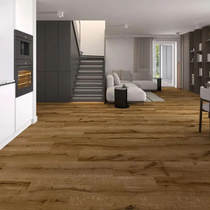 Panele winylowe ze zintegrowanym podkładem SPC Dąb Joseph 