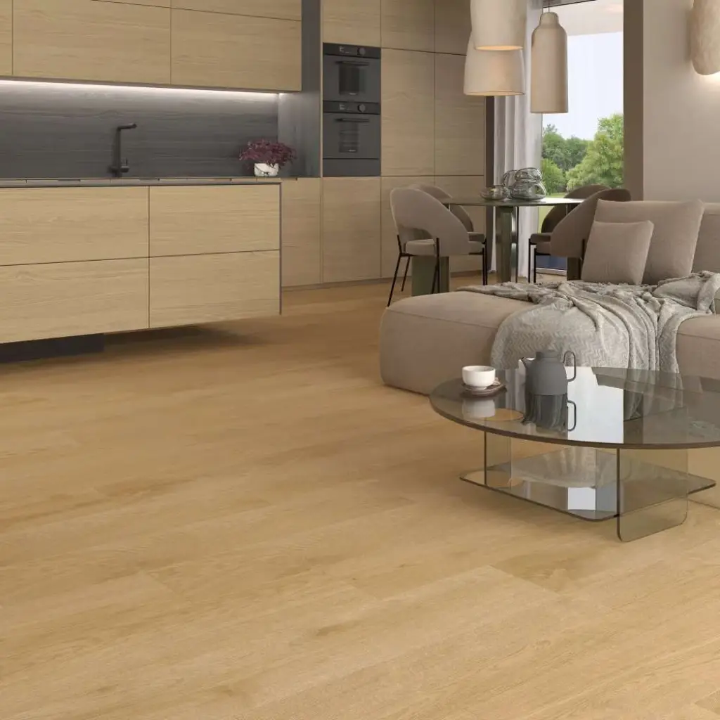 Panele winylowe ze zintegrowanym podkładem SPC Dąb Benjamin Klasa 33 5.2 mm, SW3IHS-TLAD1-DP0XXX-EBENC