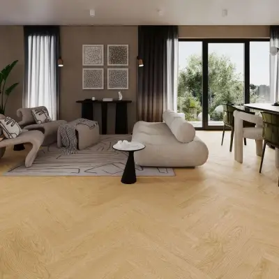 Panele winylowe ze zintegrowanym podkładem SPC Jodła Dąb Benjamin Klasa 33 5.2 mm, SW3HHS-THLA1-DP0XXX-EBENC