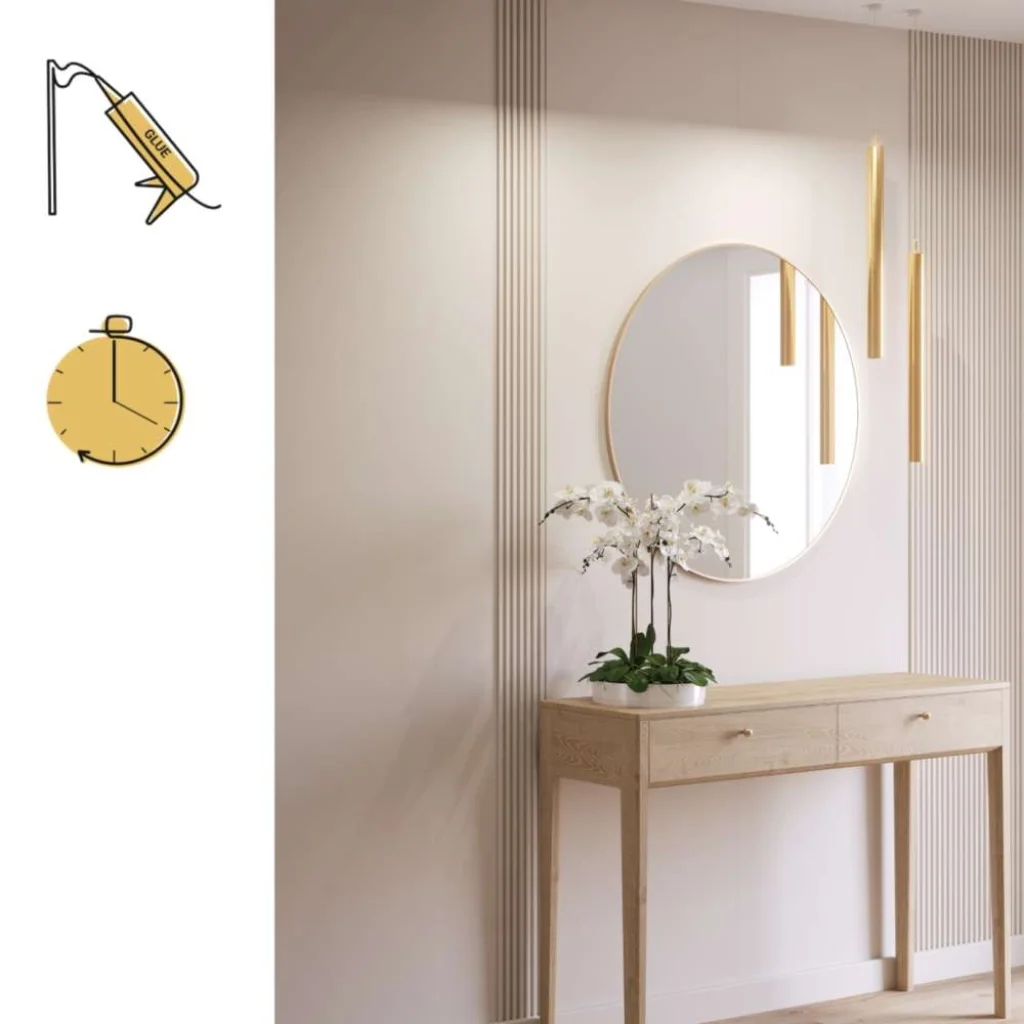 Panel lamelowy Satin Cream S 148, 6073764