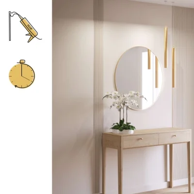 Panel lamelowy Satin Cream S 148, 6073764