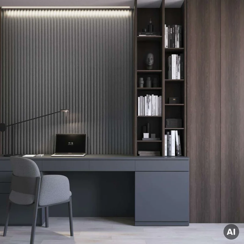 Panel lamelowy Brushed Steel S 148, 6073766 - 2