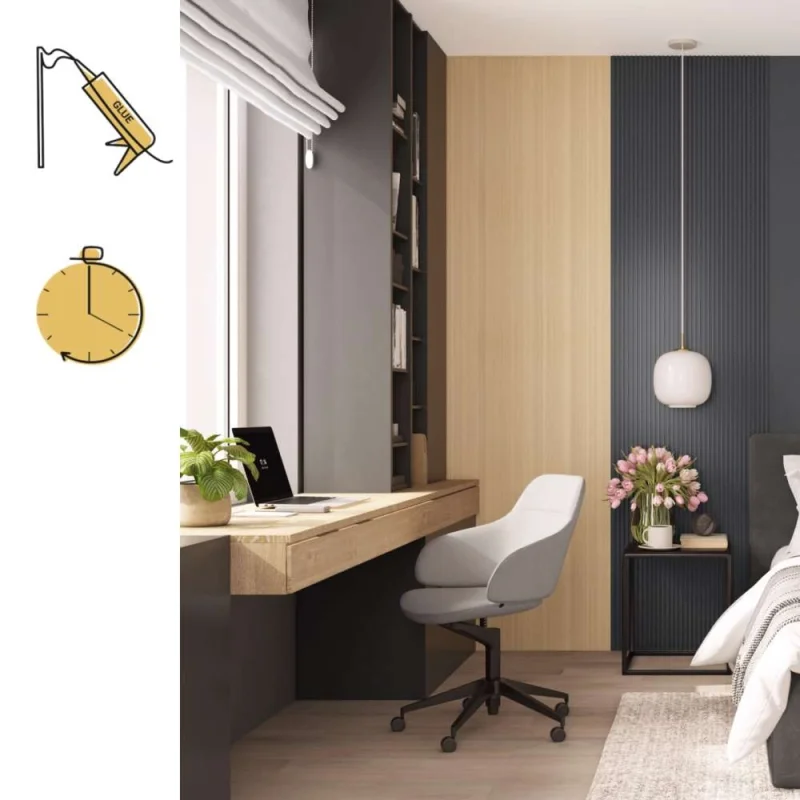 Panel lamelowy Deep Grey S 148, 6075090 - 3