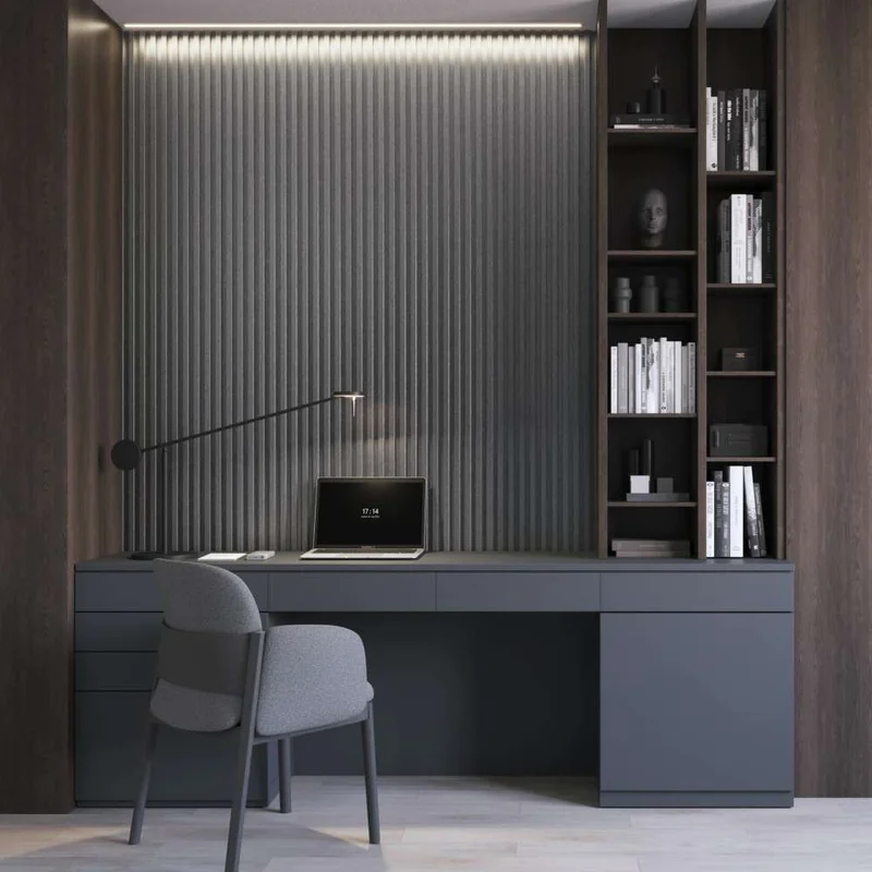 Panel lamelowy Brushed Steel M 160, 6075093 - 2
