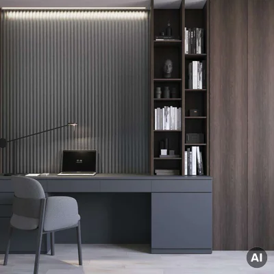 Zakończenie do lameli ściennych XL Brushed Steel, 6075351