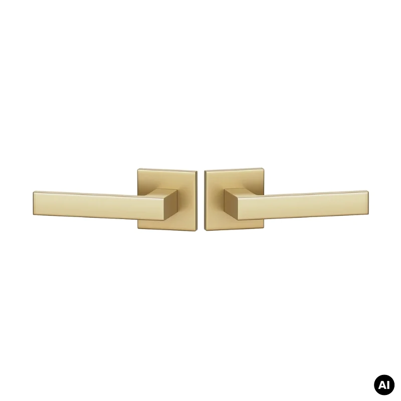 Klamka Modern Fit QR59 Złota anoda, 5907609716125 - 3