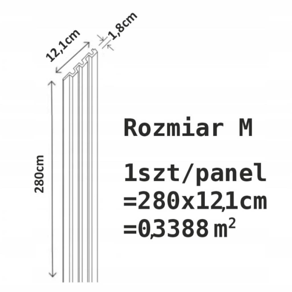 Zestaw Lamele Kaszmir Sahara Cream M 3019, Listwa startowa Lewa , Listwa zakończeniowa Prawa , 120039804, 120038183, 120038185