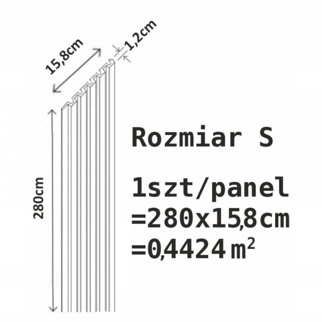 Zestaw Lamele Kaszmir Sahara Cream S 3019, Listwa startowa Lewa, Listwa zakończeniowa Prawa, 120038352, 120041161, 120041159