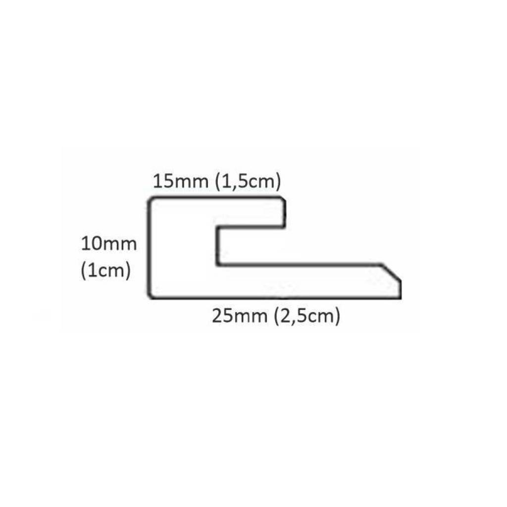 Zestaw Lamele Kaszmir Sahara Cream S 3019, Listwa startowa Lewa, Listwa zakończeniowa Prawa, 120038352, 120041161, 120041159