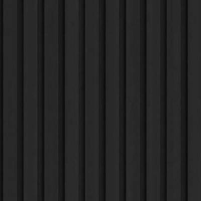 Zestaw Lamele Czarne matowe M 723, Listwa startowa lewa, Listwa zakończeniowa Prawa, 120032940, 120035909, 120035910