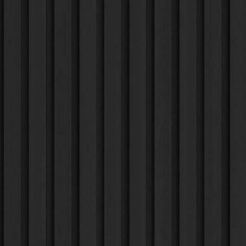 Zestaw Lamele Czarne matowe M 723, Listwa startowa lewa, Lis