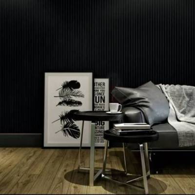 Zestaw Lamele Czarne matowe M 723, Listwa startowa lewa, Listwa zakończeniowa Prawa, 120032940, 120035909, 120035910