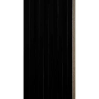 Zestaw Lamele Czarne matowe M 723, Listwa startowa lewa, Listwa zakończeniowa Prawa, 120032940, 120035909, 120035910