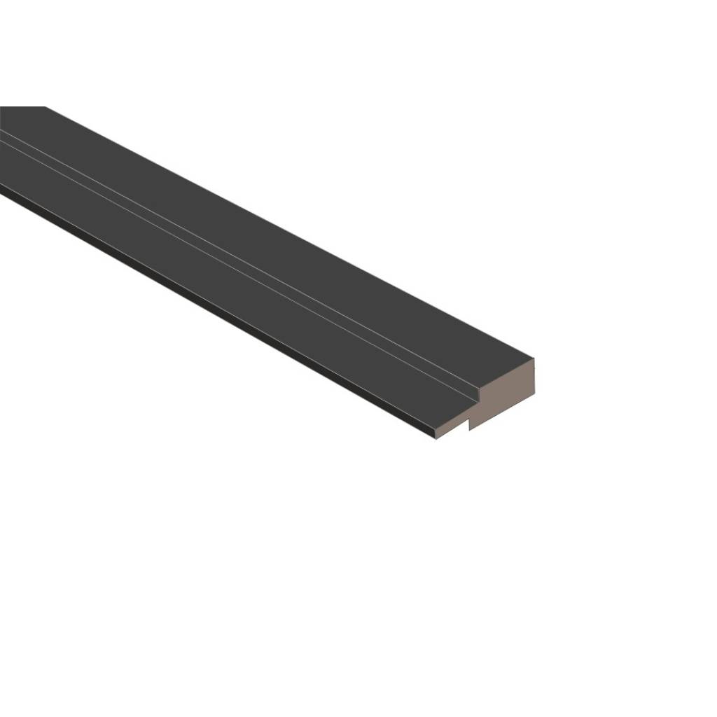 Zestaw Lamele Czarne matowe M 723, Listwa startowa lewa, Listwa zakończeniowa Prawa, 120032940, 120035909, 120035910